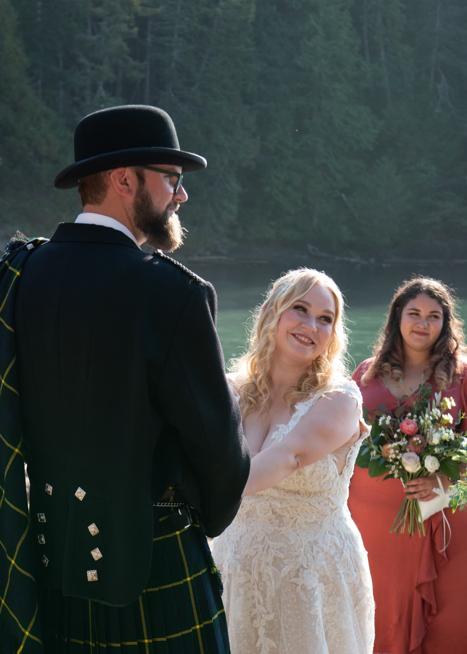 TALI & CALEB 'S WEDDING | ROE islet, PENDER ISLAND, BC
